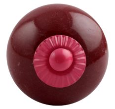 Cherry Solid Round Pink Fitting Ceramic Knob